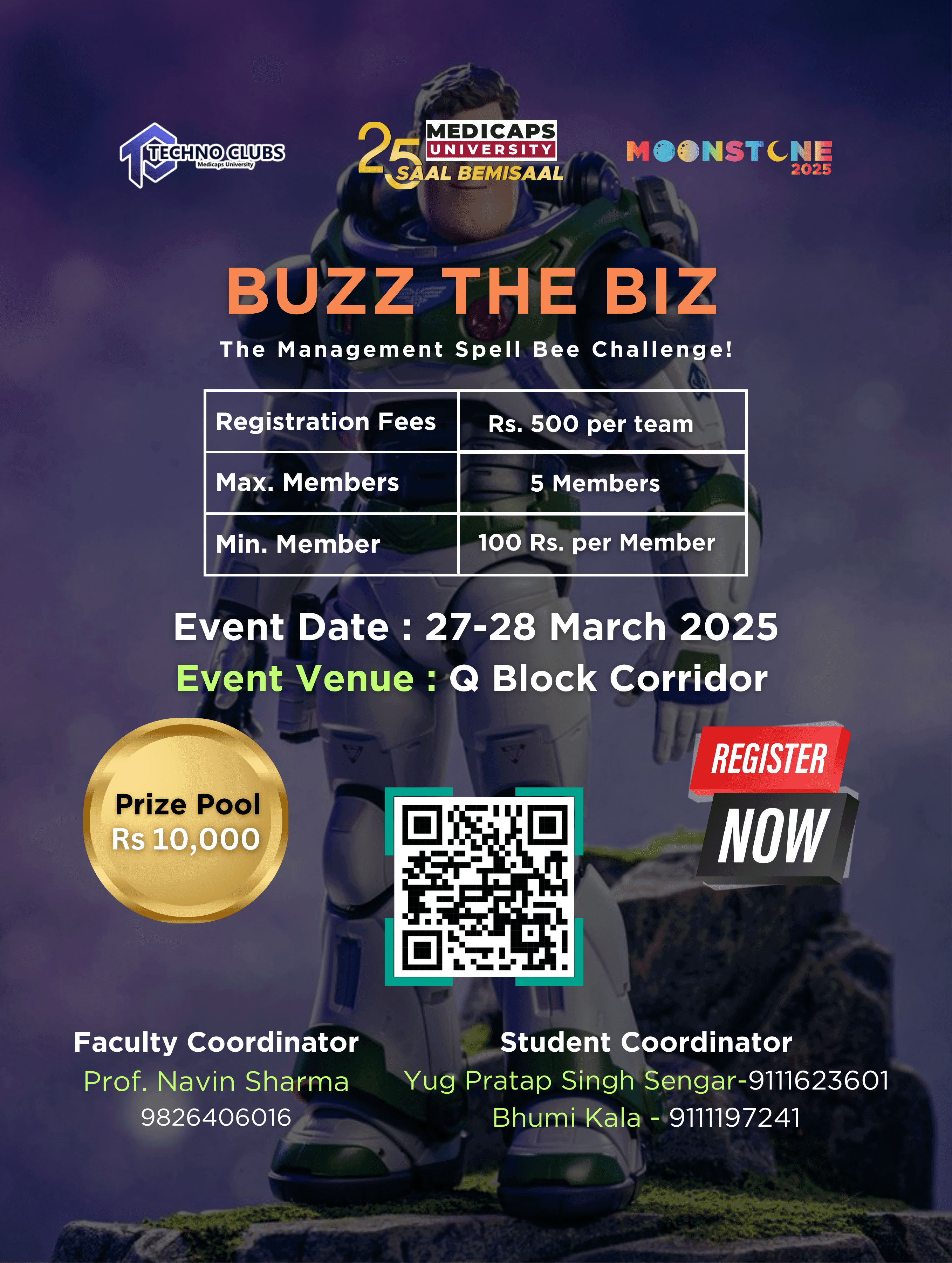 Buzz the Biz : The management spell bee challenge
